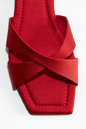 H&M Crossover-Sandalen - Red