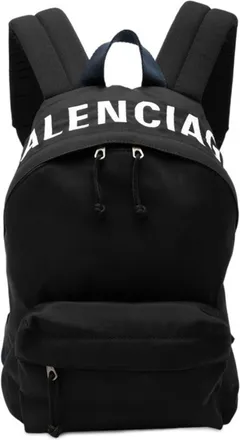 Balenciaga Black Nylon Backpack (Pre-Owned)