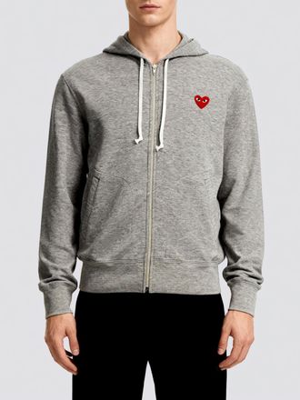 Comme Des Gar&ccedil;ons Felpa con zip Comme Des Gar&ccedil;ons Play in cotone