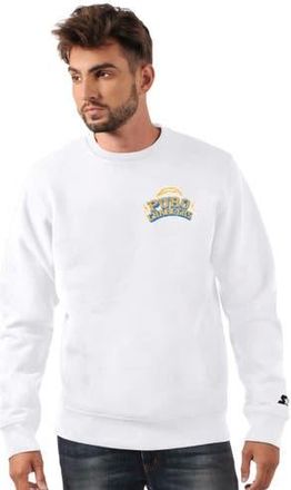 Starter Mens Starter White Los Angeles Chargers Classic Puro Crew Neck Sweatshirt at Nordstrom, Size Xx-Large