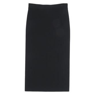 Max Mara Midi Skirts, female, Black, Size: L Losanna Midi Skirt