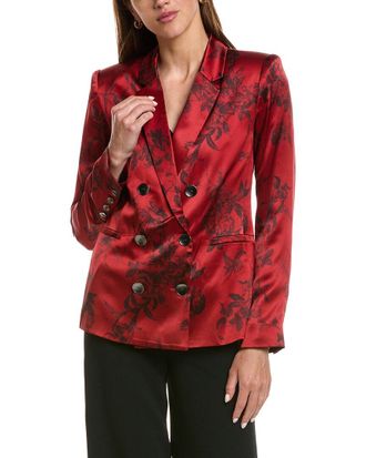 L'agence LAgence Colin Silk Blazer