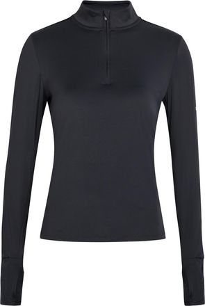 Tala Ultralite Half-zip Stretch-jersey gym top - Navy - XL (UK16 / XL)