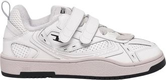 Diesel Schoenen, Heren, Wit, 42 EU, Leer, Ukiyo Sneaker