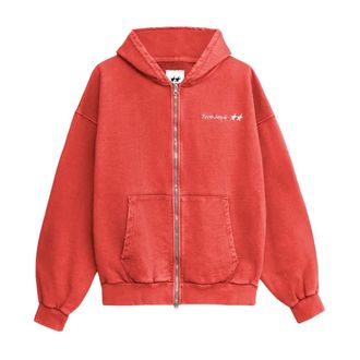 TwoJeys Icon Full-Zip - Heren - Sweatshirts & Hoodies - Rood - Maat: L Katoen
