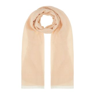 Fendi FF Scarf - female - Fendi - Scarves - Beige - ONE SIZE - Accessories