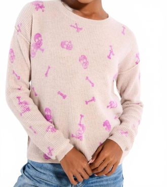 Lisa Todd Bare Bones Sweater In Birch