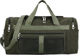 Generic Compatible For Travel Duffel Bag Carry On Luggage Tote Large Capacity Weekender Gym Sport Holdall Overnight Pouches(Military Green)