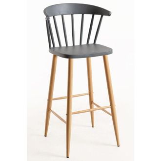 Regalos Miguel Taburetes Altos - Taburete Miki - Gris oscuro