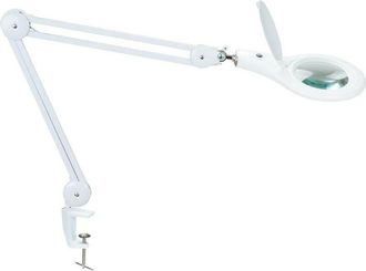 OEM Lupa Flexo Luz Led 56leds Fijacion Mesa Blanca (5 Diotrias) Hrv1209