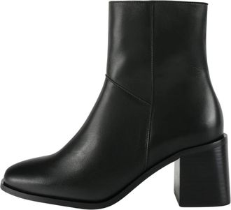 L37 Laarsjes met hak - Dames - Laarzen met Hak - Zwart - 39 EU - Schoenen