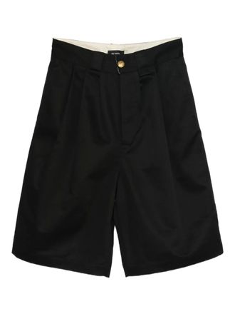 Willy Chavarria Borracha shorts - unisex - Polyester/Cotton/Cotton - M - Black