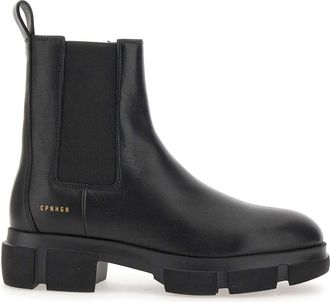 Copenhagen Chelsea Boots - Dames - Chelseaboots - Zwart - 37 EU - Leer - Schoenen