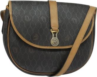 Dior Pre-owned Cross Body Bags, female, Black, Size: ONE SIZE Pre-owned Plastic Shoulder Bag