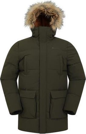 Mountain Warehouse Fern Water Resistant Padded Parka in Khaki Green at Nordstrom, Size Xx-Small