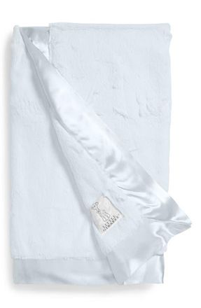 Little Giraffe Luxe Baby Blanket in Blue at Nordstrom