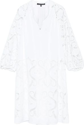 Luisa Cerano Mini-jurk met pofmouwen - Wit