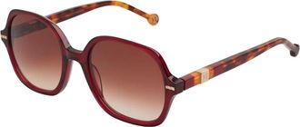 Carolina Herrera Tijdloze vlinderzonnebril - Dames - Zonnebrillen - Bruin - ONE Size - Accessoires