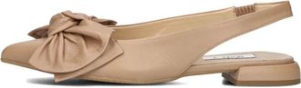 Notre-V Schoenen, Dames, Bruin, 38 EU, Elegante Camel Slingback Schoenen