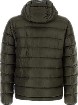 Herno Mens Down Jacket Green Nylon