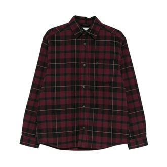 Carhartt Work in Progress Carhartt Wip, Casual Shirts, male, Multicolor, Size: L Gargan Shirt Jac