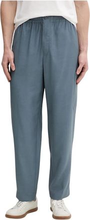 Kenzo Straight Broeken - Heren - Straight fit broeken - Blauw - XL - Wol - Broeken