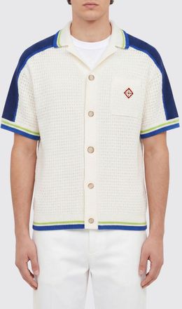 Casablanca Camicia in maglia di cotone con logo Casablanca