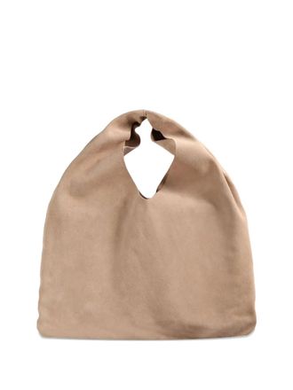 The Row Schoudertas met uitgesneden handgreep - Beige
