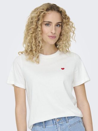 Jacqueline de Yong T-shirt met korte mouwen