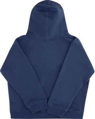 Gucci Cotton Hooded Sweatshirt With Print For Boy Brilliant Petroleum Sweatshirts Sweater