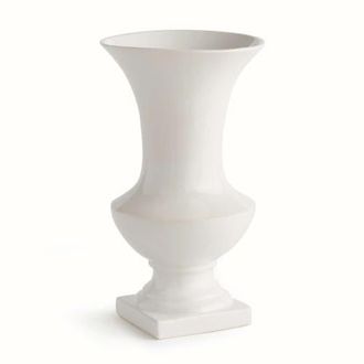 Napa Home & Garden Antoinette Footed Vase in White at Nordstrom, Size Large