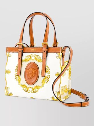 Versace la medusa mini leather clutch bag