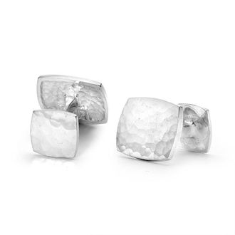 Dower & Hall Rectangular Engravable Story Cufflinks