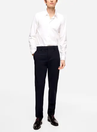 Theory Mens Zaine Precision Ponte fabric pant