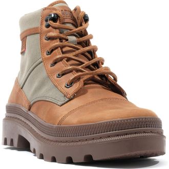 Palladium Pallatrooper Rough Boot in Olive Night/Honey at Nordstrom Rack, Size 9.5