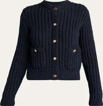 Moncler Padded Knit Cardigan