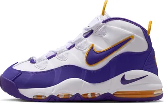 Nike Mens Air Max Uptempo Shoes in White | 311090-103