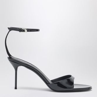 PARIS TEXAS Lidia black patent leather sandal