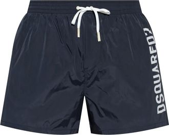 Dsquared2 Costume da bagno con stampa - Blu