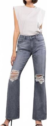 Hidden Jeans Happi Flare Jeans In Gray