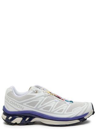 Salomon Salomon XT-6 Panelled Mesh Sneakers - White - 7 (IT40 / UK7)