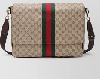 Gucci medium web stripe shoulder bag