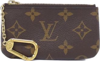 Louis Vuitton Monogram Marron Coated Canvas Coin Purse/Coin Case (Pre-Owned)