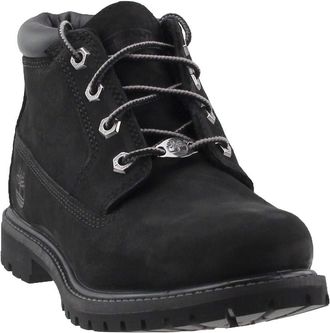 Timberland Nellie Waterproof (Wide Fit), Womens Chukka Boots, Black (Black Nubuck), UK (37.5 EU)