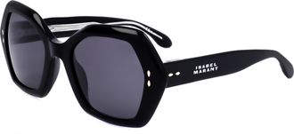 Isabel Marant Womens 53 mm Black Sunglasses
