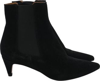 Isabel Marant Deone 50 Ankle Boots in Black Suede