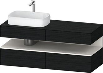Duravit Duravit Qatego Consola Mueble Bajo Lavabo, 2 Extensiones, 2