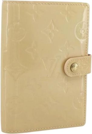 Louis Vuitton Pre-owned Wallets, female, Beige, Size: ONE SIZE Pre-owned Day Planner Cover