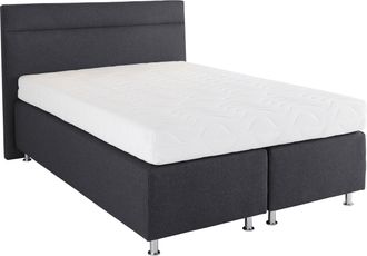 Westfalia Polsterbetten Boxspringbett wahlweise mit LED-Beleuchtung