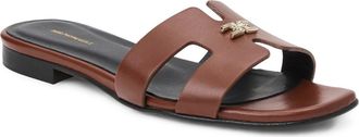 Bruno Magli Fina Slide Sandal in Brown at Nordstrom, Size 10.5